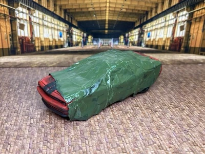 2010 Dodge Challenger Weathered Custom 1/64 Diecast Abandoned Project Beater Car - Image 1 of 4