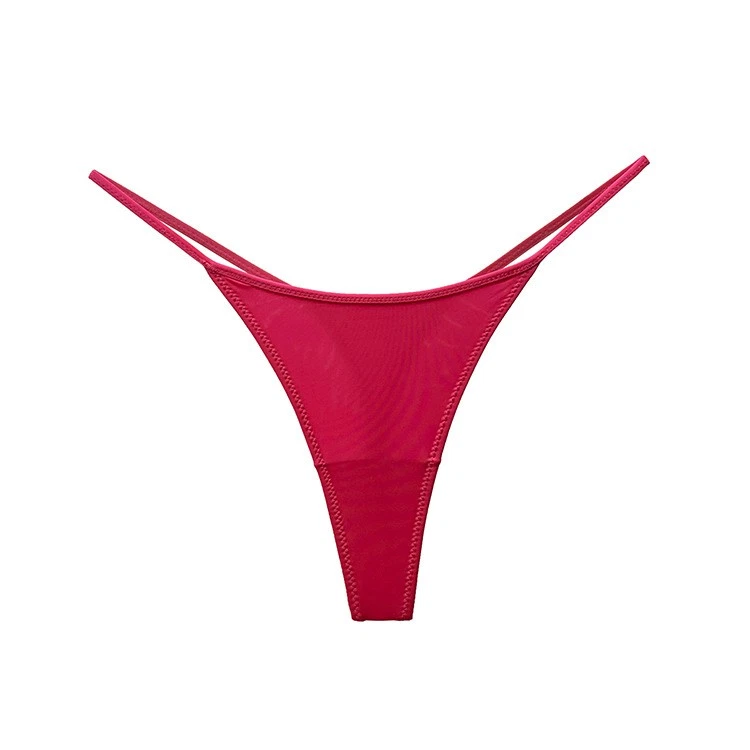 3 Pack Lot Sexy Womens Bikinis Panties Thongs G string Briefs Underwear Lingerie - Image 1 of 4