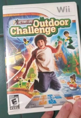 Nintendo Wii Active Life Outdoor Challenge Game and Mat Controller in Open  Box - Image 1 of 4