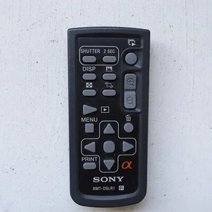 Sony RMT-DSLR1 Remote Control for Alpha Cameras Compatible with SLT-A55, NEX-3 - Picture 1 of 2