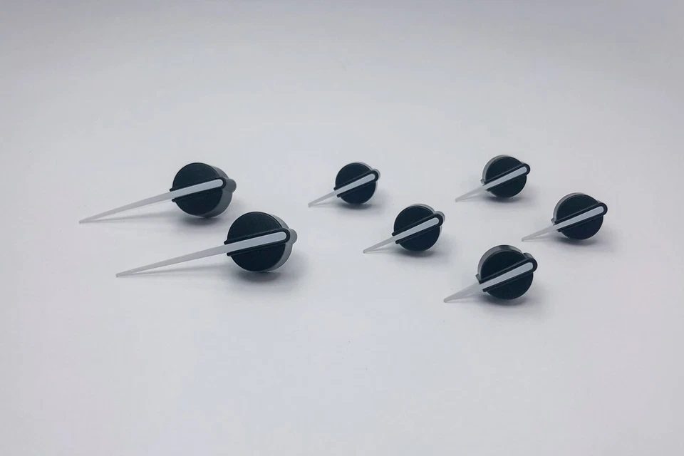 7 agujas de racimo velocímetro blancas transparentes 2005 2006 2007 Ford F250 F350 calibre 7 Foto 1 de 1