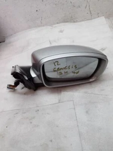 RH Right Passenger Side View Mirror Power Sedan Silver 12-14 GENESIS Z-20P - Picture 1 of 4