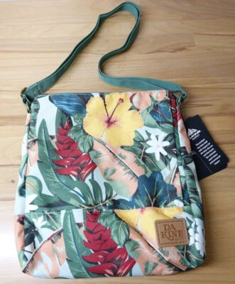 Bolsa tiracolo Dakine Jordy Island mola tecido durável poliéster reciclado NOVA - Imagem 1 de 4