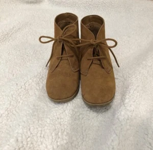 Suede Wedge Booties - Picture 1 of 6