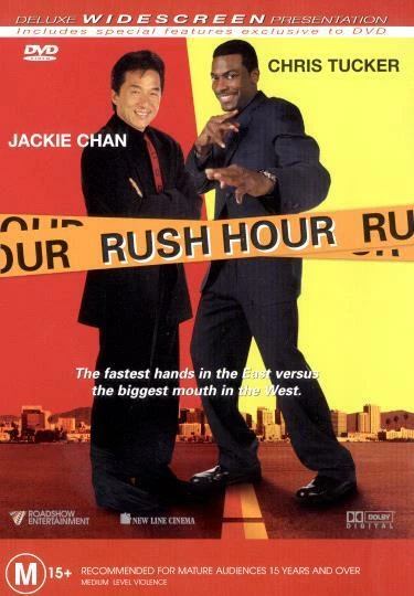 Rush Hour (DVD 1998) Region 4 Action, Comedy, Crime, Suspense/Thriller Ken Leung - image 1 of 1