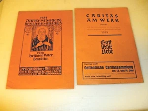 Kirchliche Schriften - Caritas am Werk 1935 Jahresbericht des Liebeswerkes 1934 - Bild 1 von 4
