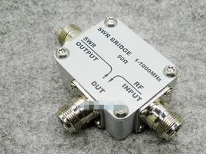 1MHz-1000MHz 1Ghz 50Ω VSWR Reflection Bridge SWR Bridge RF Directional Bridge - Picture 1 of 9