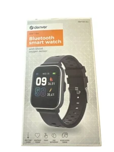 Denver Bluetooth Smartwatch SW-164 Schwarz "wie neu" - Bild 1 von 1