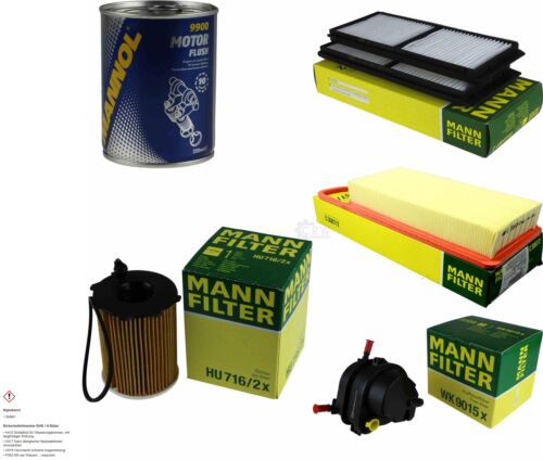 Original MANN-Filter Inspektionspaket Set SCT Motor Flush Motorspülung 11578359
