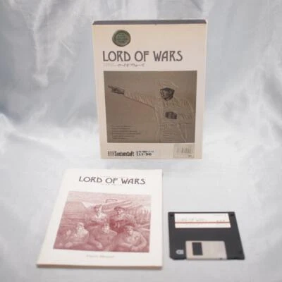 LORD OF WARS PC-9801 3.5"2HD PC98 Not Tested Japan - Image 1 of 4