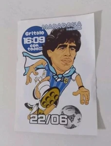 DIEGO MARADONA FIFA WORLD CUP Mexico '86 35th Anniversary Card Argentina 2021 - Picture 1 of 1