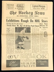 The Hockey News Oct. 10, 1964, Gordie Howe, Hull, Mosienko, Pappin, Beliveau - Picture 1 of 11