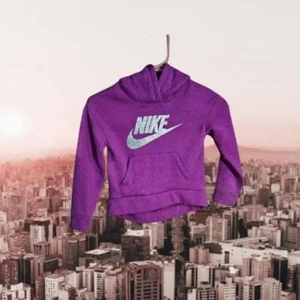 Nike Purple Hoodie with Silver Swoosh Size S 4/5 (Z16) - Picture 1 of 3