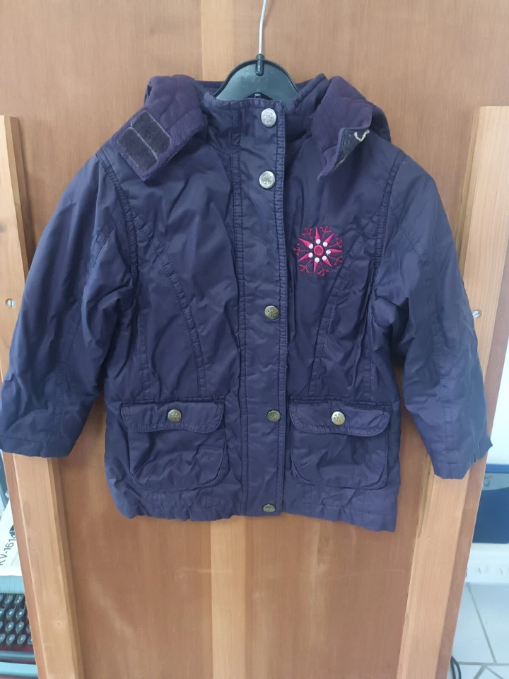 Impidimpi Übergangsjacke für Mädchen, Gr 92 in lila, gefüttert, Auflösung  - Bild 1 von 4