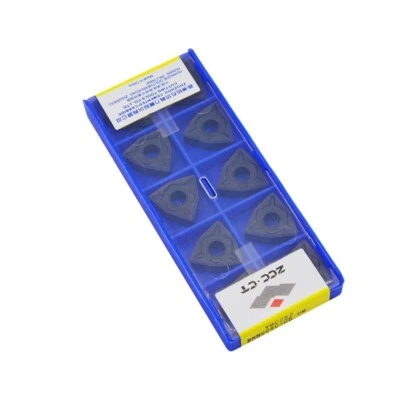 ZCC-CT WNMG080408-DM WNMG432-DM YBC252 CNC Carbide Inserts 10pcs for Steel - Image 1 of 2