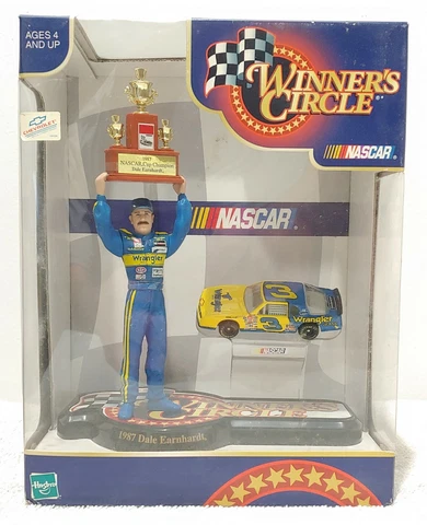 DALE EARNHARDT SR 1998 RETRO FIGURE OF 1987 WINSTON CUP CHAMPIONSHIPS NIB Cover