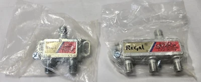 2 NEW Regal Splitters- (1) GRS3DGH 3-Way Splitter +(1) GRS2DGH 2-way Splitter - Image 1 of 4