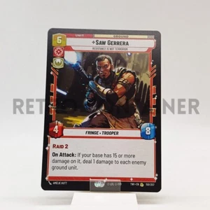 SWU STAR WARS UNLIMITED TWI 150/257 R Saw Gerrera - Picture 1 of 1