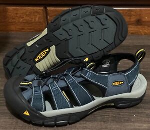 KEEN Newport H2 Men's Closed Toe Water Hiking Sandals Navy/Grey size 10.5 NEW