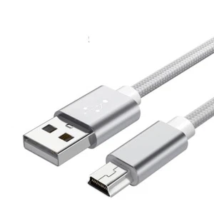 USB Charger Cable Camera Charging Cable Mini USB Cord Fast Data Charger Cable - Zdjęcie 1 z 16