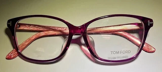 Armação de óculos de gato Tom Ford TF4293 077 plástico vermelho 56-15-145 - Imagem 1 de 1