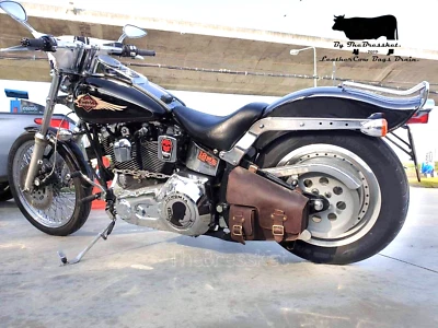 Bag for Harley davidson Swingarm softail fat boy,fat bob,sport glide,low rider - Image 1 of 4