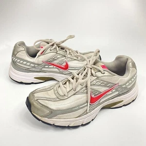 Nike Initiator Women's Running Shoes Size 8.5 White Pink Gray 394053-101 - Picture 1 of 7