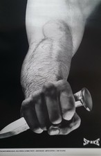 POSTER -The Spike -Los Angeles -  legendary leather gay bar circa 1980 - 36x24" 