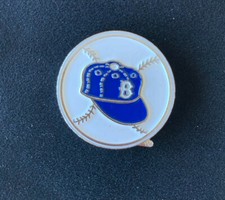BROOKLYN DODGERS 1955 PIN WORLD SERIES CHAMPIONS LIMITED EDITION EMBOSSED CAP