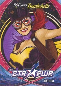 2017 Cryptozoic DC Comics Bombshells CZ Str Pwr Red S08 Batgirl Star Power Red - Picture 1 of 1
