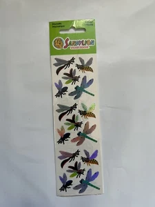 Sandylion Prismatic Bee Dragonfly Stickers New in Package - Picture 1 of 2
