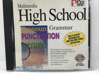 Multimedia High School Grammar PC Cd - Image 1 of 3