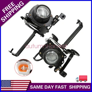 Pair Clear Lens Fog Light w/ Bulbs For 1999-2002 Toyota 4Runner Left & Right New - Foto 1 di 17