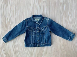 RRL RALPH LAUREN Kids Denim Jacket Size 6-7 Vintage Jean Jacket 1990-2000 - Picture 1 of 8