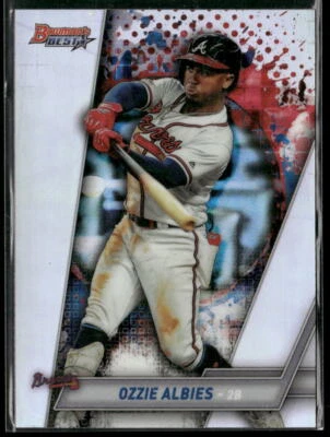 2019 Bowman's Best #54 Ozzie Albies Refractor - Image 1 of 2
