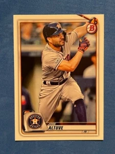 Jose Altuve ~ 2020 Bowman #88 ~ Houston Astros ~ Free Shipping - Picture 1 of 2