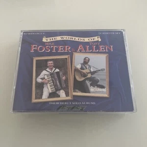 The Worlds of Mick Foster & Tony Allen - Double Grey Shell Cassette Tape Tested - Picture 1 of 6