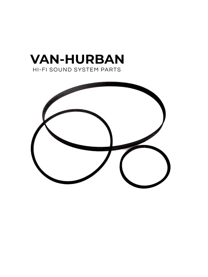 Kit 2 correias para cassete deck AKAI GXC-730D - Imagem 1 de 1