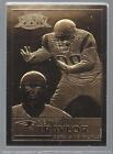 Keith Traylor 2005 Danbury Mint Encased 22Kt Gold Football Card N.E. Patriots