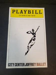 Playbill City Center The Joffrey Ballet marzo 1974 - Imagen 1 de 6