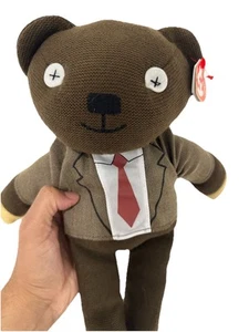 TY Beanie Original Bear - Traje Marrón Dapper Peluche Peluche - Imagen 1 de 8