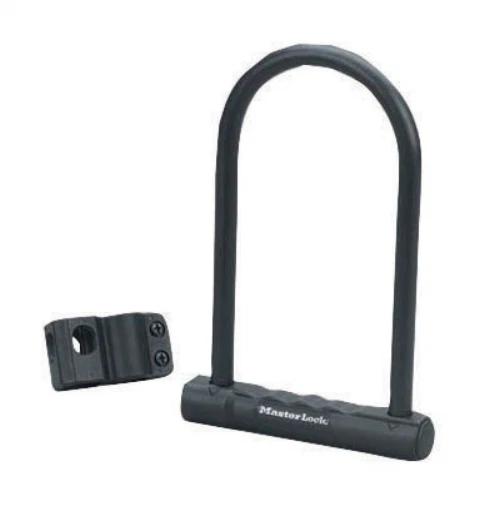MASTER LOCK Bike D Lock, 2 Keys, Universal Mounting Bracket, Lightweight Double  - Image 1 of 1