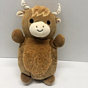 Hug Mees Squishmallows WILFRED Highlander Cow Plush Toy 2022 W/Tag Horns - Picture 1 of 10