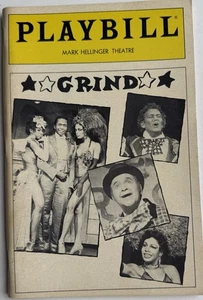 Grind - Broadway Playbill May  1985- Ben Vereen, Stubby Kaye - Picture 1 of 3