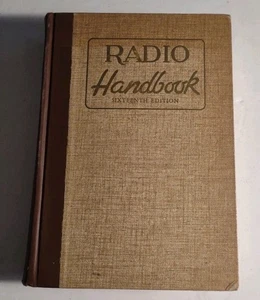 The Radio Handbook 16th Edition 1962 Editors & Engineers Ltd.  Hardcover Book. - Imagen 1 de 12