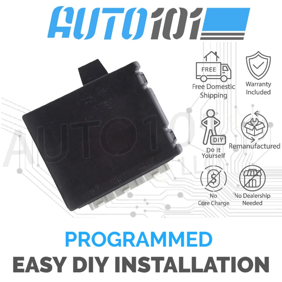 Módulo de control de carrocería Chevrolet Monte Carlo 2000-2004 programado VIN BCM 10350647 Foto 1 de 3