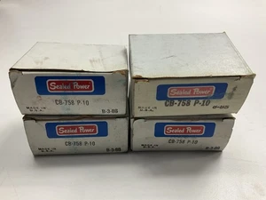 (4) Sealed Power CB-758P-10 Connecting Rod Bearings .010" Pontiac 350, 400, 455 - Picture 1 of 3