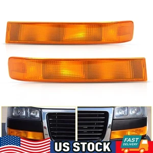 For 2003-2023 Chevy Express GMC Savana Bumper Parking Turn Signal Light Amber - Picture 1 of 14