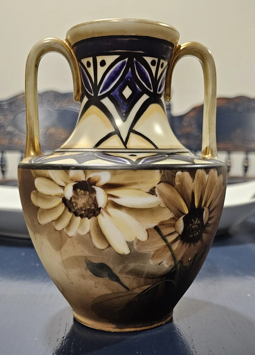 1900 - 1940年日本黄色古董花瓶| eBay