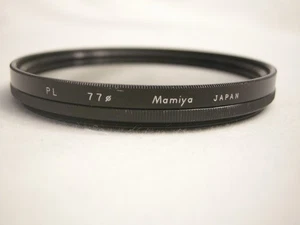 Genuine Mamiya 77mm PL  Polarizing lens Filter - Picture 1 of 3